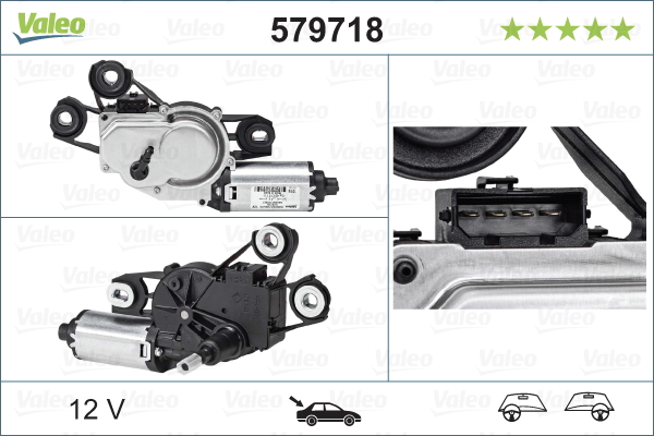 Motor stergator 579718 VALEO